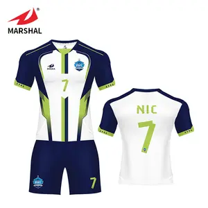 self-marketing hot consumer goods 100% polyester digital printing football clothes for team
