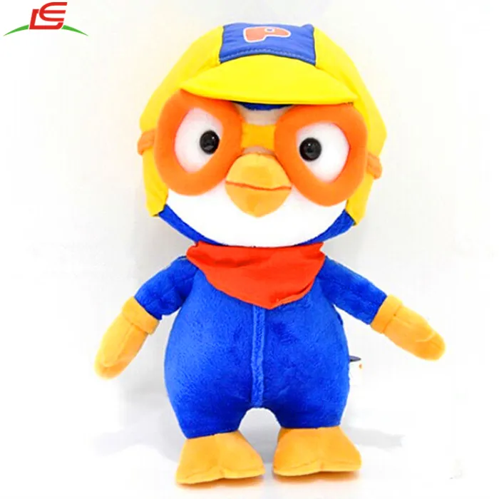 Pororo bonecas de animação toalha, brinquedo do bebê, coreano, brinquedo de pelúcia