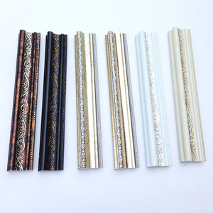 Tốt nhất slaes Polystyrene PS Chất liệu 49*25 mét Kích thước Antique Vàng nhựa hình ảnh gương khung mouldings - Product Image 3