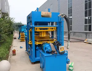 hot selling QT4-15 full automatic paver plant/block production machin/road curb machine