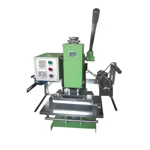 China Beroemde Merk Handleiding Leer Hot Stamping Machine