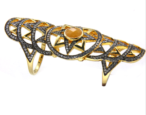 Gioielli Kirin, Anelli in <span class=keywords><strong>Argento</strong></span> <span class=keywords><strong>925</strong></span> con Farfalla e Fiore in Zirconia Cubica, Anelli Placcati Oro a Forma di <span class=keywords><strong>Serpente</strong></span>, <span class=keywords><strong>Anello</strong></span> alla Moda a Forma di Insetto - Product Image 6