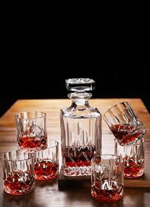 Carafe à whisky en cristal / Ensemble de carafe à whisky en cristal Coffrets cadeaux - Product Image 3