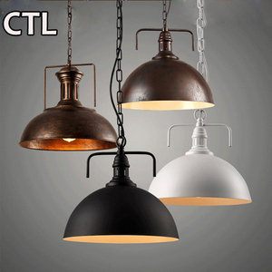 Bán Buôn Trong Nhà Retro Công Nghiệp Cổ Điển Loft Ánh Sáng Mặt Dây Chuyền Màu Đen Sắt Kim Loại Đèn Với Giá Tốt Đèn Chùm & Đèn Mặt Dây Chuyền - Product Image 5