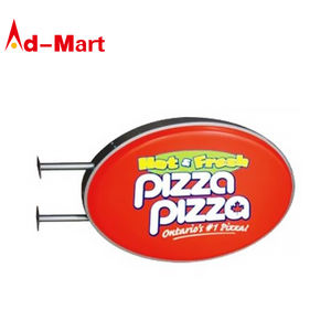 Led 라이트 박스 및 상점 이름 보드 디스플레이 라이트 박스 라이트 박스 타원형 Led 스크롤 라이트 박스 로그인 야외 - Product Image 1