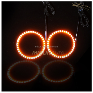DC12v LED DRL Ojo Del Ángel de Halo Anillo de Luz Intermitente Intermitente - Product Image 3