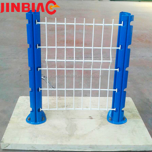 Nhà máy kim cương Thép thực sự hàn dây lưới hàng rào PVC tráng hình vuông lỗ cho ranh giới và tường chắn - Product Image 6