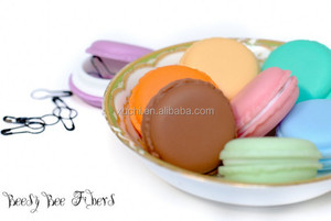 Marqueurs de mailles en laiton Xuchi - 20 épingles de sûreté en forme d'ampoule/épingles de sûreté en forme de poire, sans accrocs, couleurs assorties, 7/8 pouces, accessoire de couture en plastique réaliste - Product Image 3