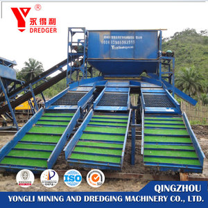 50 ~ 1000 TPH Alluvial Mobile Trommel Gold Wash Plant pour l'extraction de sable alluvial en Sierre Leone - Product Image 4