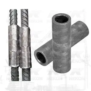 Cold Swaged Steel Rebar coupler sleeve