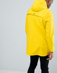 Impermeable KY Amarillo sin Forro con Capucha con Cordón, Cierre de Botones a Presión, Solapa Protectora y Bolsillos Funcionales para Hombre - Product Image 3