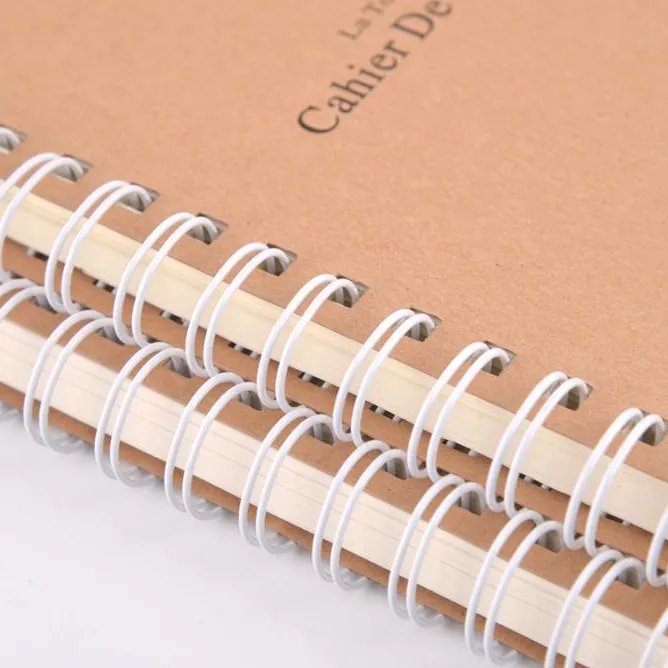 Cahier d'exercices à spirale, organisateur de journal intime d'écriture personnalisée, carnet de notes pour étudiants