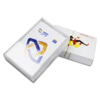 OEM en iyi satış çin tedarikçisi Metal kutu Solitaire oyun 3D oyun kartı