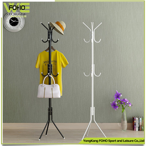Foho moderno conveniente de pie muebles de dormitorio perchero para la capa - Product Image 1