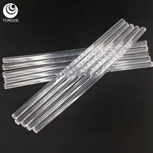 Kristal bening transparan 11mmX300mm EVA lem panas meleleh batang lem panas meleleh perekat grosir