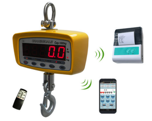 OCS-SP OEM cẩu quy mô điện tử kỹ thuật số treo 30 mét 5 chữ số LED/LCD hiển thị kg/pounds đơn vị OIML chứng nhận 70 + giờ Pin - Product Image 1