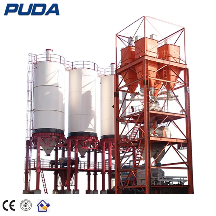 Automatic Dry Mix Mortar Production Line Price with Packing Machine