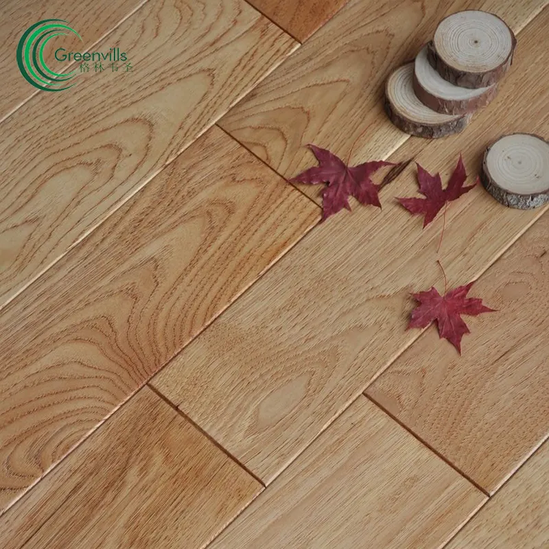 Prefinished 미국 히코리 단단한 바닥재 양질의 히코리 나무 바닥재 마루 중국 제조자