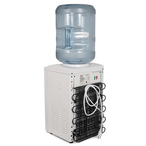 Dispensador de agua caliente y fría, soporte eléctrico de plástico OEM, botón de función de tipo táctil, grifo curvo 500 220, superventas - Product Image 6