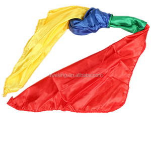 Classico trucco magico di seta doppio colore che cambia fazzoletti di seta cambia colore oggetti di scena magici - Product Image 3