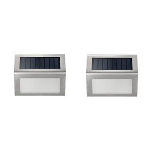 Lumière solaire LED étanche pour marche d'escalier de <span class=keywords><strong>jardin</strong></span>, montage mural, éclairage extérieur pour escalier, éclairage paysager - Product Image 1