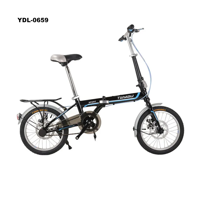 Lightweight High Carbon Steel Folding Bike 16" 14" Cheap High Quality Folding Bicycle