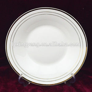 Plato hondo <span class=keywords><strong>platos</strong></span> de la cena con ggk, caliente venta al por mayor venta de cargador de placas en el barato - Product Image 1