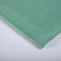 Tissu en mousseline de soie polyester polyester polyester, couleur unie, yras de cou froissé, coréen, nouveau produit