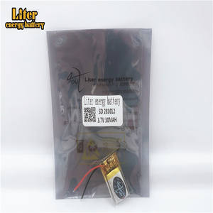 Li-polímero <span class=keywords><strong>3</strong></span>,7 V Lipo battery polymer battery 281012 301012 mah lithium ion battery for the light Solar smart wear - Product Image 3