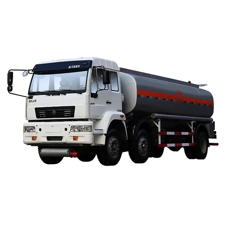 China merk HOWO olie tank truck 8*4 13000 kg septic tank truck