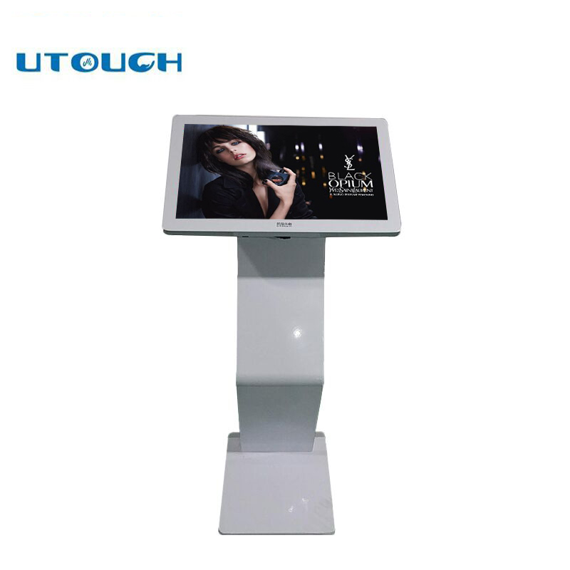 Торговый центр рекламный 22 дюйма с разделенным экраном и пульт дистанционного управления с сенсорным экраном киоск рекламные плееры с ПК