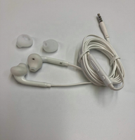 Headset Handsfree Original S6 3.5mm 110cm In-ear Berkabel dengan Mic untuk Samsung