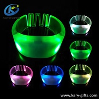 Bracelet télécommande en Silicone lumineux, clignotant automatique, vente en gros