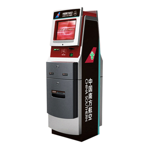 Kiosque <span class=keywords><strong>de</strong></span> paiement <span class=keywords><strong>de</strong></span> factures financières pour les banques et les aéroports avec accepteur et <span class=keywords><strong>distributeur</strong></span> <span class=keywords><strong>de</strong></span> billets - Product Image 1