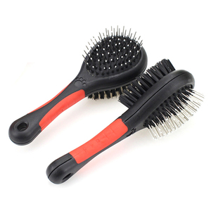 Spazzola per Animali a Doppia Faccia per la Toelettatura e la Rimozione del Pelo, Spazzola a Doppia Faccia con Perni per Cani e Animali Domestici, Vendita all'Ingrosso - Product Image 1