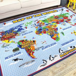 3mm-8mm Pile Luxury Tufted Soft Rollable Printed Educational & Sports Toy Kids Hopscotch Floor Mat - Product Image 5