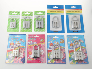 CH-600 CJSJ push button combination 6 digitals padlock - Product Image 5