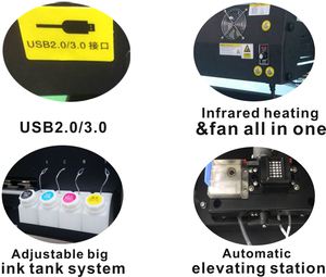 广州 Alibabacolor 数字生态溶剂宽幅喷墨打印机在中国制造 - Product Image 2