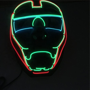 <span class=keywords><strong>Masque</strong></span> iron man Super Hero <span class=keywords><strong>Marvel</strong></span> <span class=keywords><strong>à</strong></span> Led, nouveau Design, lumières Led - Product Image 2