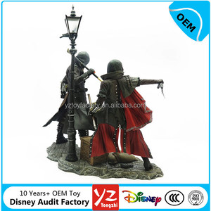 Juego y película coleccionables personalizados, juguetes de plástico 3D para exhibición, figuritas de PVC seccionales Ezio y Evie - Product Image 5
