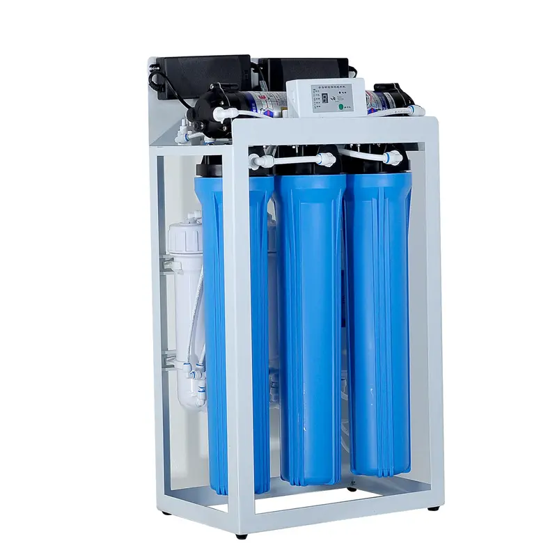 20" RO Water Filter Plant, Water Treatment Plant, Commercial Water Purification System 400 Gallon Per Day