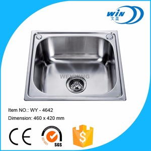 <span class=keywords><strong>Pas</strong></span> <span class=keywords><strong>cher</strong></span> berlin blanc <span class=keywords><strong>petite</strong></span> cuisine évier avec arc chicane - Product Image 1