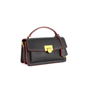Sac à main en cuir véritable de luxe pour femmes, sac à main noir pour femmes, sacs à bandoulière pour femmes - Product Image 2