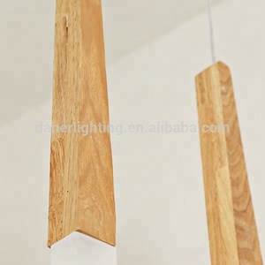 <span class=keywords><strong>Luminaire</strong></span> suspendu vertical en <span class=keywords><strong>bois</strong></span> massif LED nordique, <span class=keywords><strong>luminaire</strong></span> suspendu rétro intérieur, lampe suspendue - Product Image 4