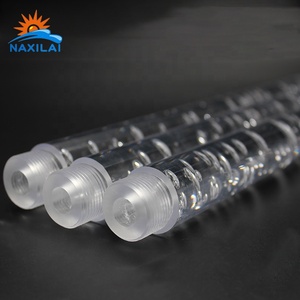 NAXILAI Cast Colored Acrylic <strong>Rod</strong> Transparent <strong>Plastic</strong> Bubble <strong>Rod</strong> Threaded Acrylic <strong>Rods</strong> for LED Light - Product Image 6