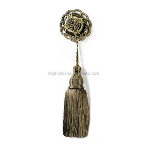 <span class=keywords><strong>Precio</strong></span> barato clave borla al por mayor decorativa franja borla - Product Image 5