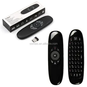 C120 Wireless Keyboard Android 5.1 Mini PC TV Palyer Box C120 Air Mouse C120 air fly mouse mini USB Remote Control for Google