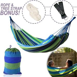 <span class=keywords><strong>Hamac</strong></span> de Camping brésilien, lit-balançoire pour deux personnes, léger et Portable, pour plage, Camping en plein air, - Product Image 4