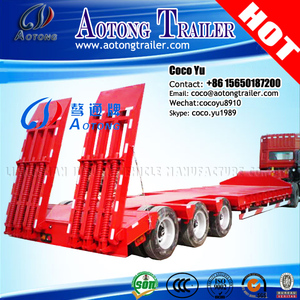 China Alta calidad Multiusos heavy duty 40ton-120ton góndola Semirremolque lowbed Camión <span class=keywords><strong>De</strong></span> Servicios <span class=keywords><strong>de</strong></span> <span class=keywords><strong>Carga</strong></span> - Product Image 1