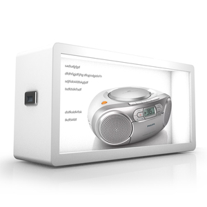 49 ''<span class=keywords><strong>prix</strong></span> d'usine panneau de boîte d'écran tactile en verre transparent/boîte d'affichage LCD transparente pour salle d'exposition - Product Image 2